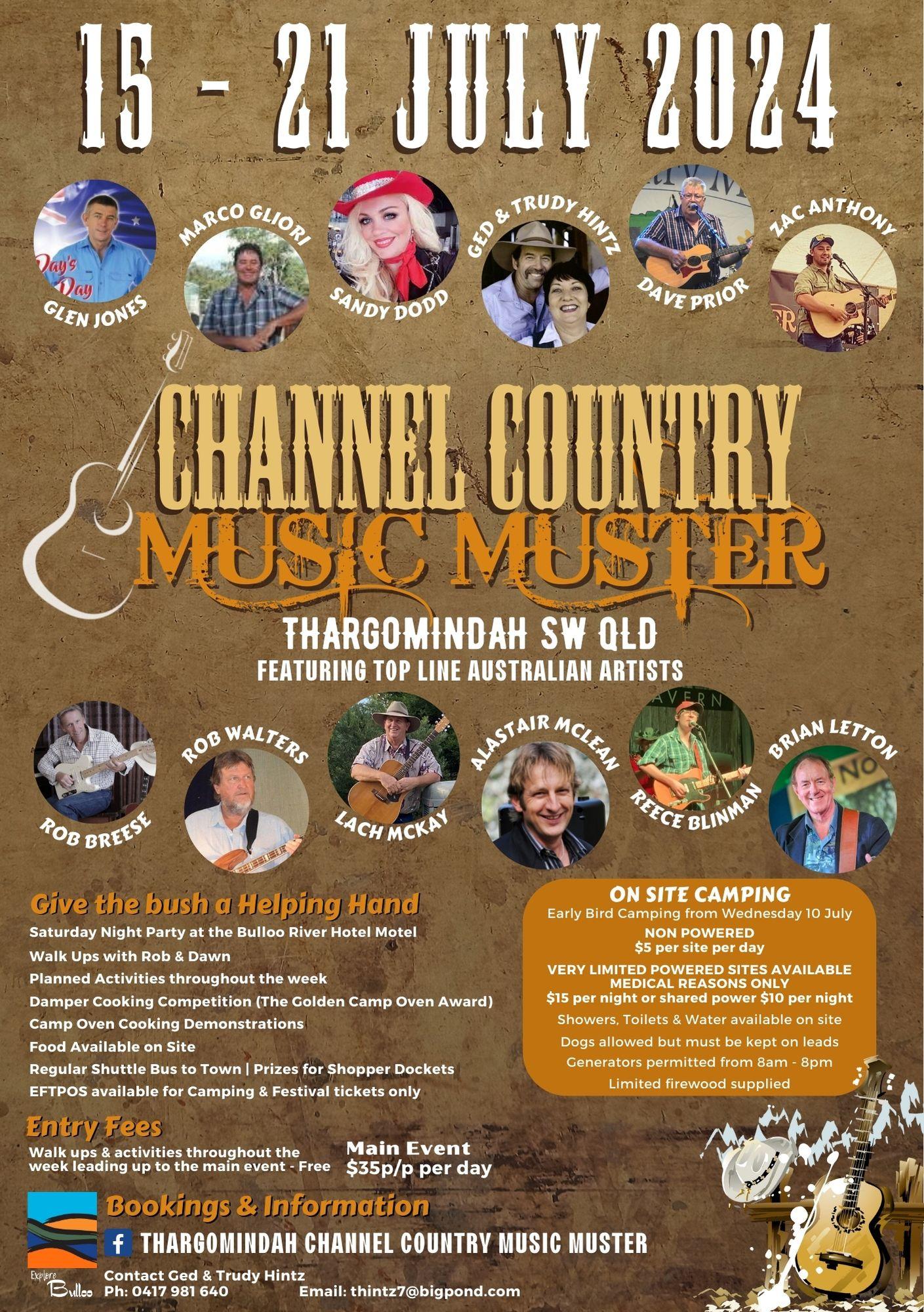 Come and listen to some of the best bush balladeers in Australia and immerse yourself in everything Country and Western on offer at the Thargomindah Rodeo Grounds.