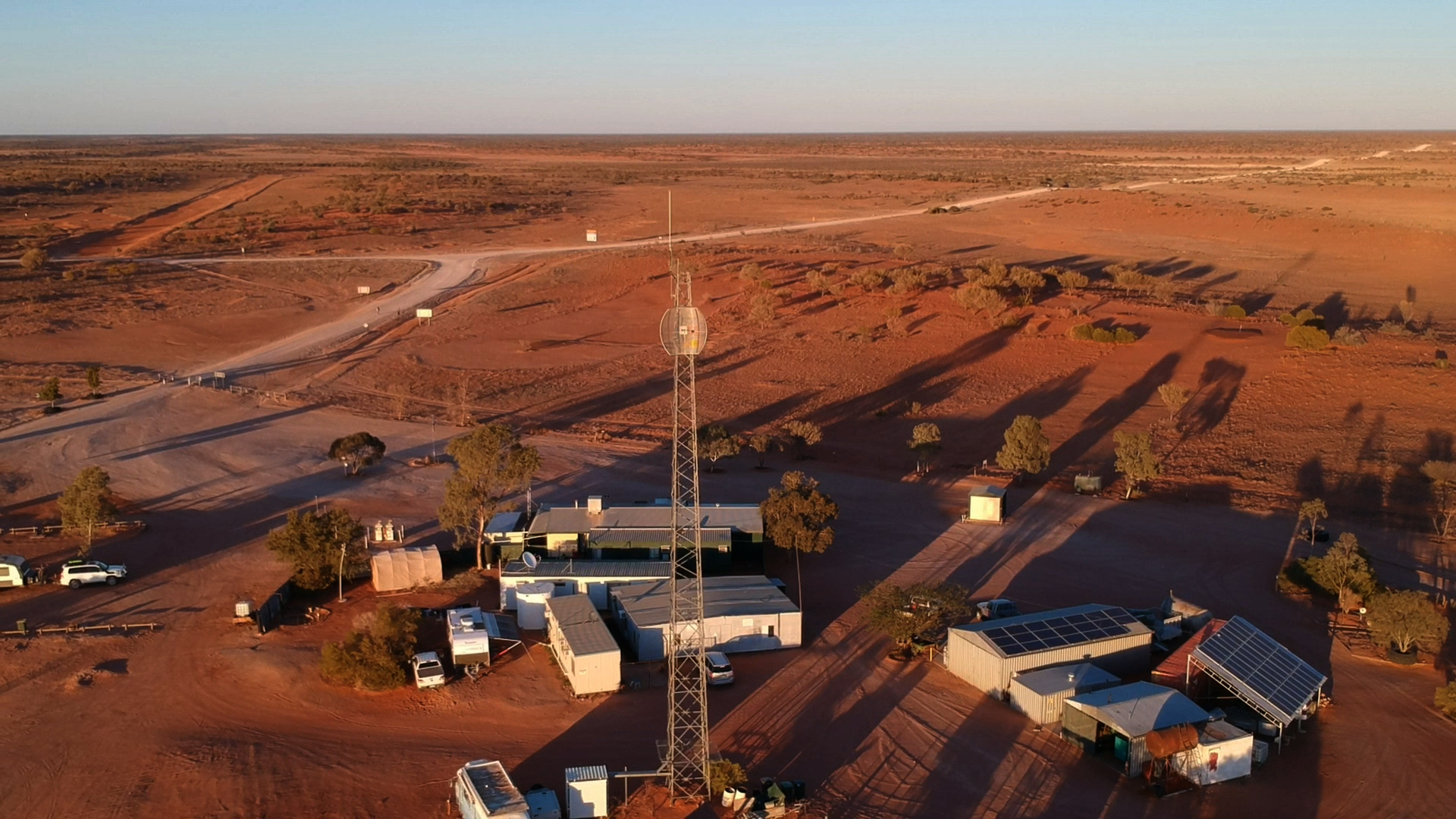 Cameron Corner aerial