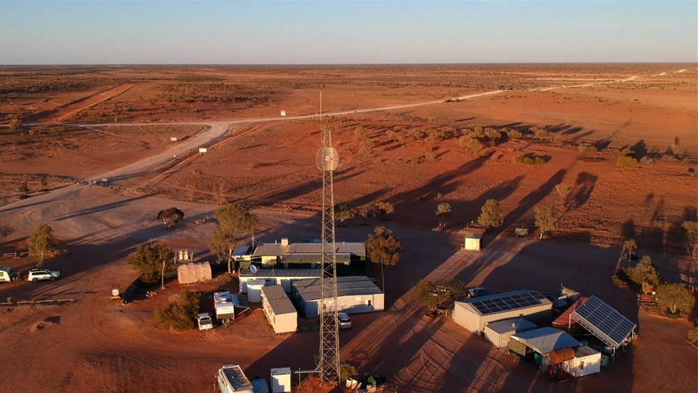 Cameron Corner aerial