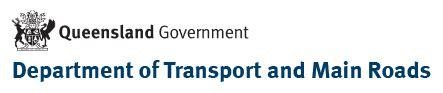 Queensland Government Department of Transport and Main Roads logo