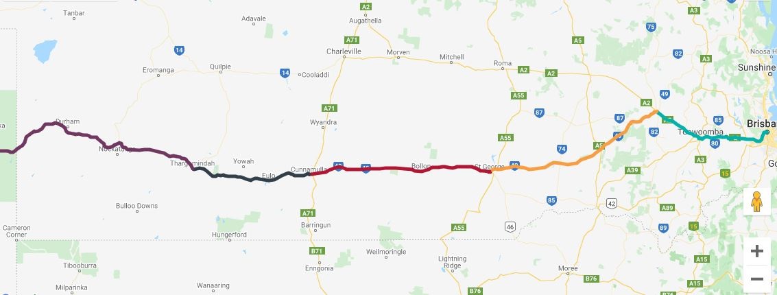 The Adventure Way map